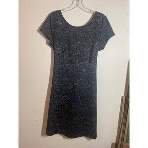 NWT Loft Dress Business Casual Office Demure Size 10 Gray Workwear Y2K